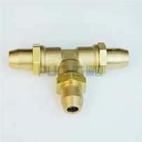 8x1 Raufoss Tee এয়ার ব্রেক ফিটিংস এনালগ